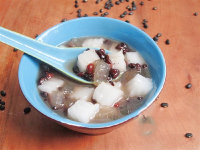 Chè Đậu Đen Nha Đam Mát Ngọt
