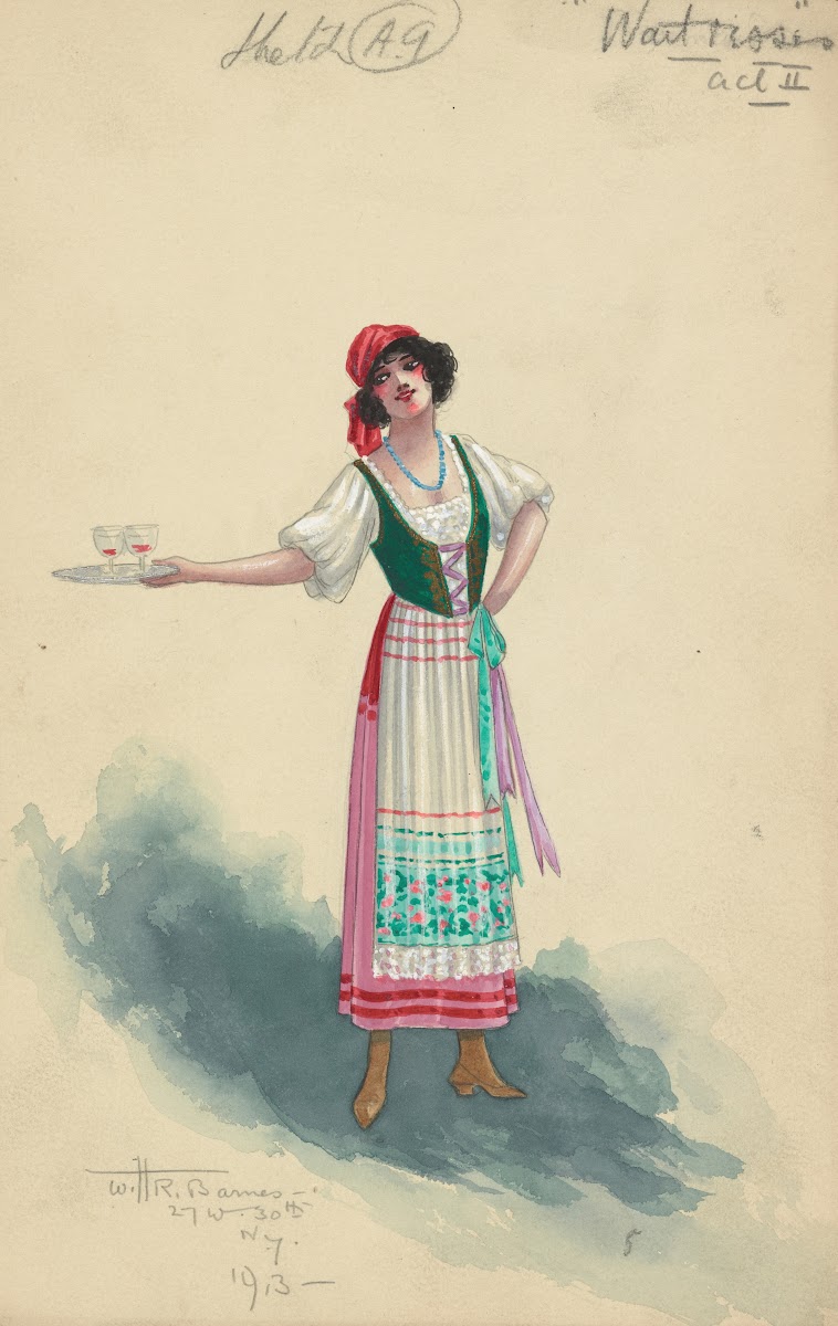 A9 Waitresses Act II 1913