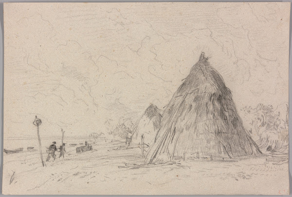 Landscape with Haystacks