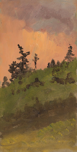 Landscape at woods 1870