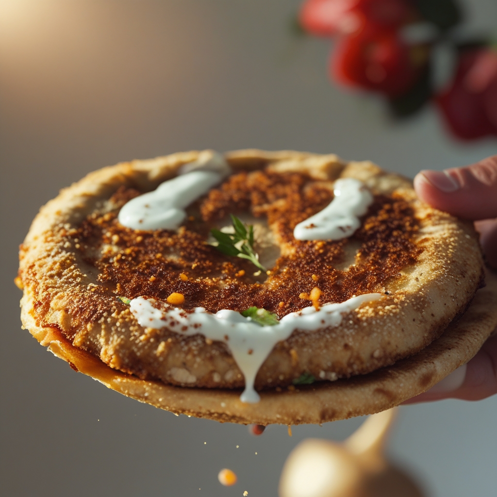 Final Crispy Persian Kotlet & Herbed Yogurt Protein Pitas with Quick Radish Slaw