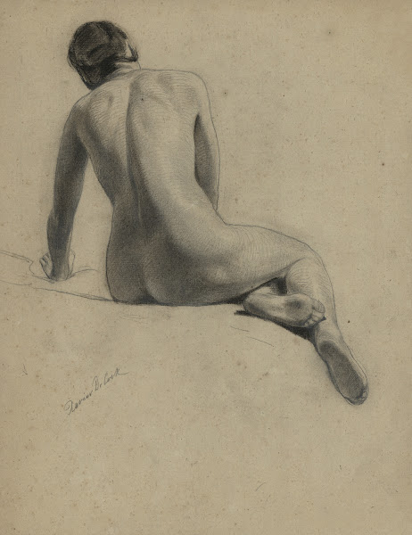 Female nude 19th century