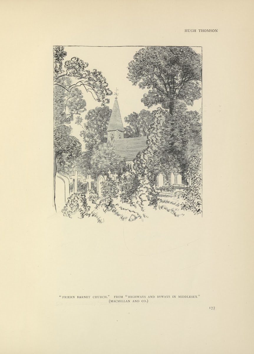 Friern Barnet church  Highways and byways in Middlesex 1914