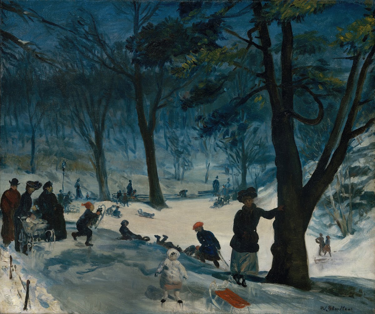 Central Park Winter circa 1905
