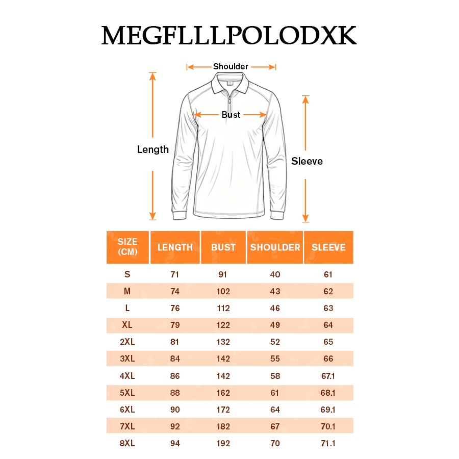AOP MEG Flap Zip Polo with Cuff