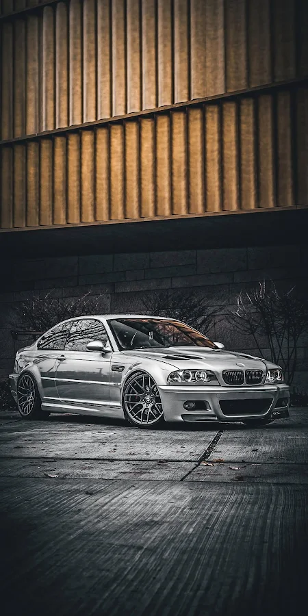 Bmw M3, E46, Modified Car, Automotive Photography Full HD iPhone Phone Wallpaper
