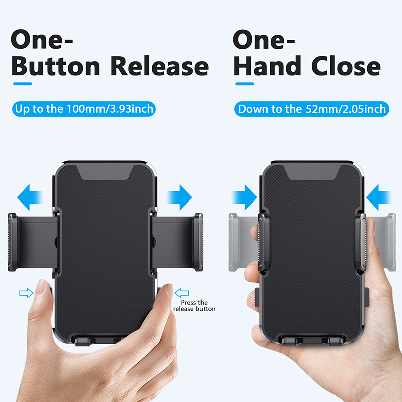 Suction cup phone holder for cars, 360° rotatable