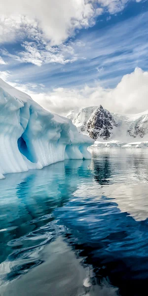 Antarctica, Iceberg, Glacier, Frozen 4K Wallpaper Background