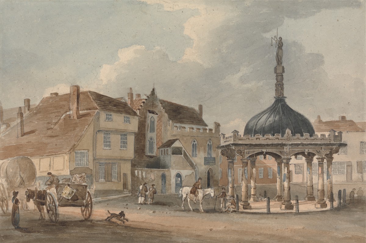 Corn Hill and Moot Hall Ipswich