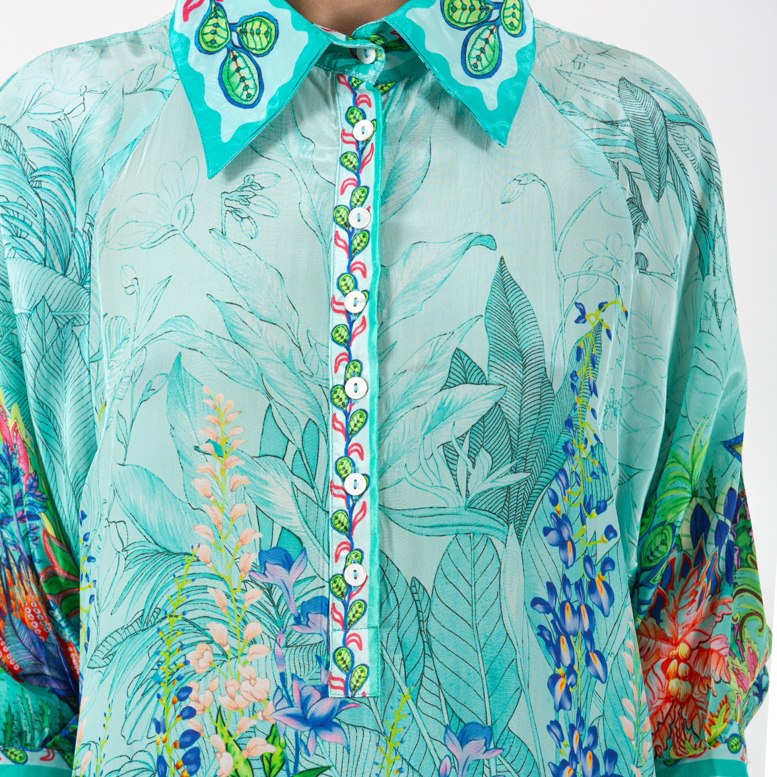 Jade Bloom Dress — 5