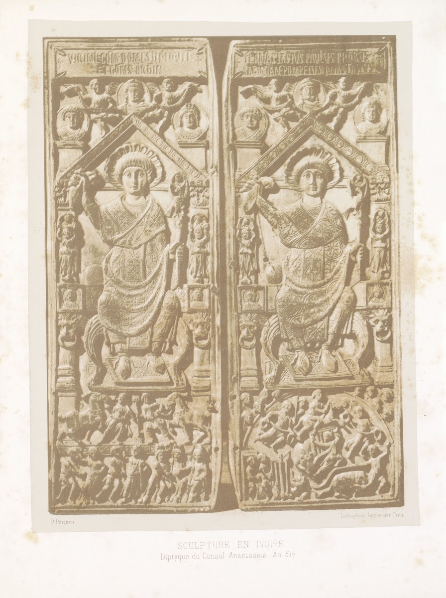 Diptyque du Consul Anastasius An 517 1859 1864