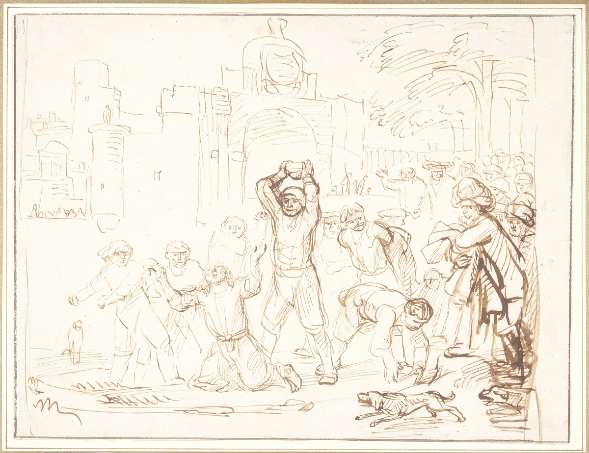 The Stoning of Saint Stephen 17th century