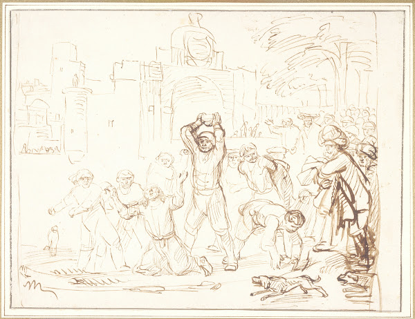 The Stoning of Saint Stephen 17th century