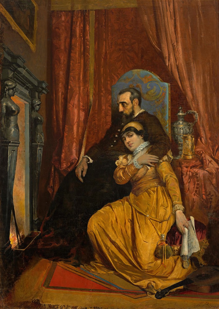 Sigismund Augustus and Barbara Giza 1901