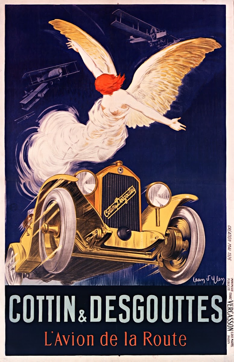 Cottin et Desgouttes lavion de la route 1926