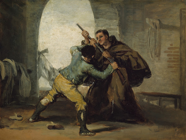 Friar Pedro Wrests the Gun from El Maragato c 1806