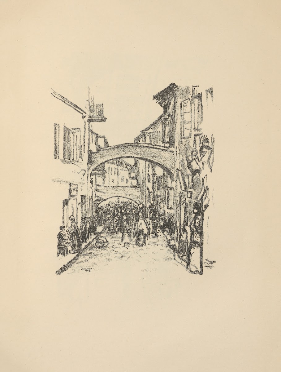 Judengasse in Wilna 1916