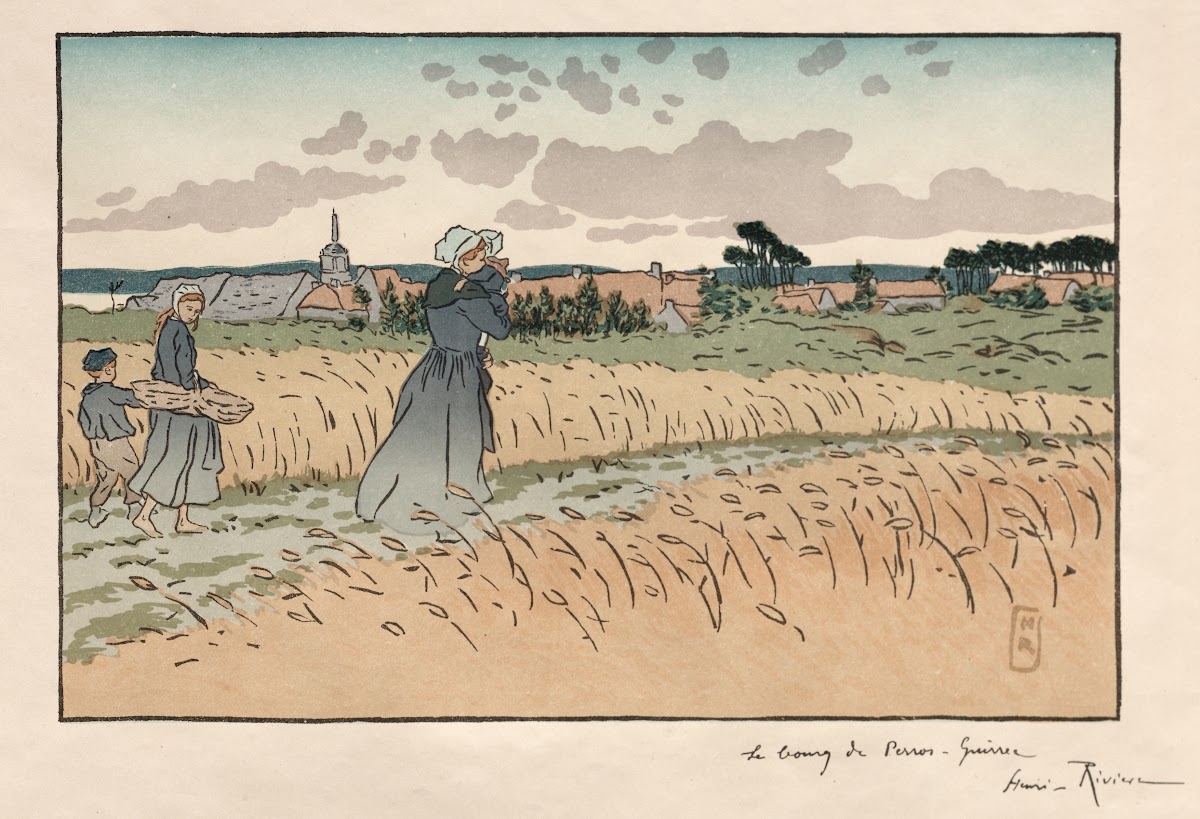 Parisian Landscapes The Borough of Perros Guirec 1896