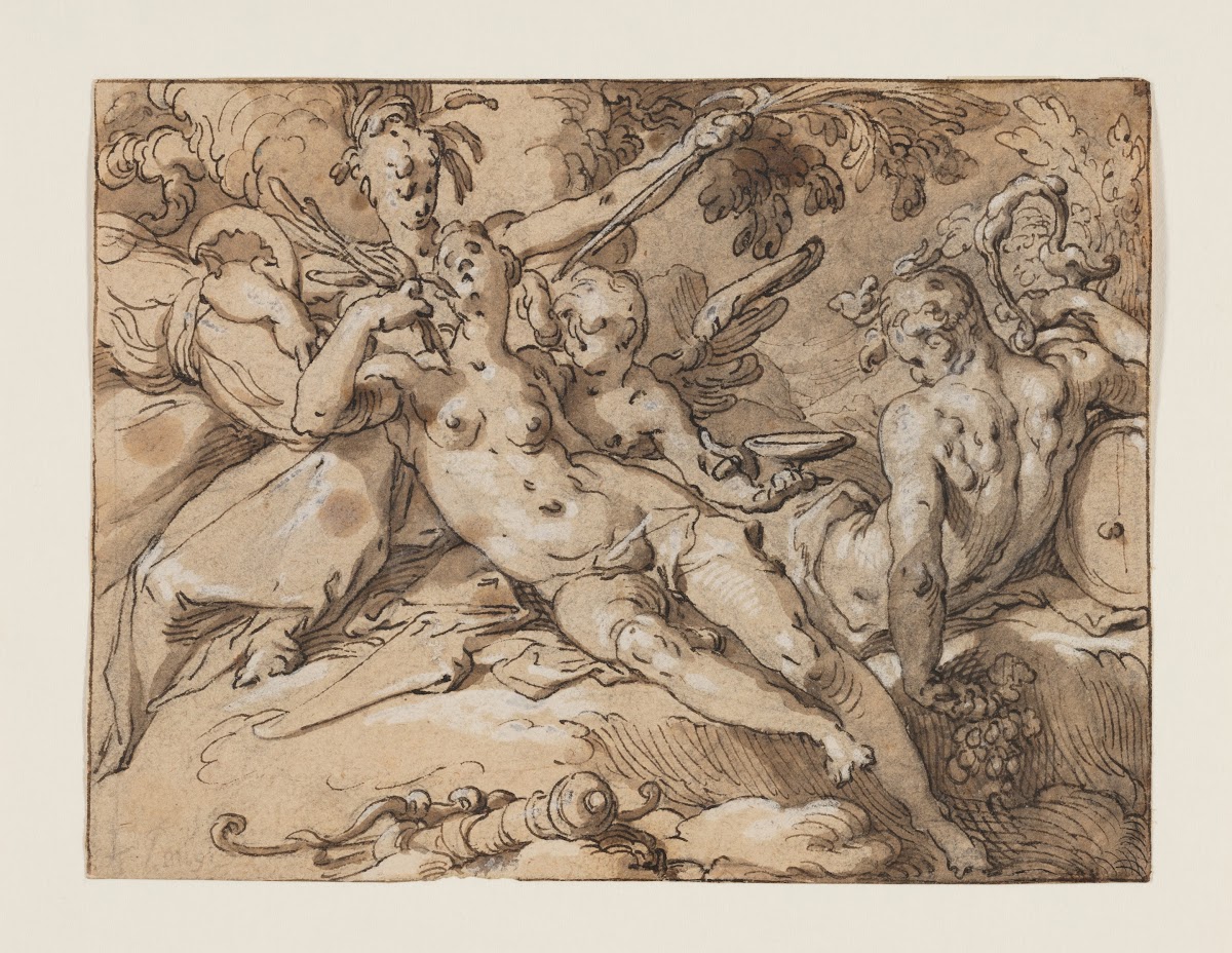 Venus and Bacchus Without Ceres and Bacchus Venus would Frieze 159095