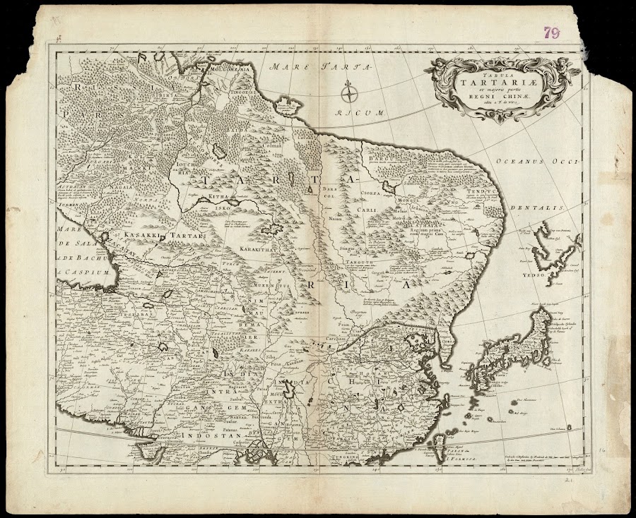 1680_Tabula Tartariae et majoris partis Regni Chinae