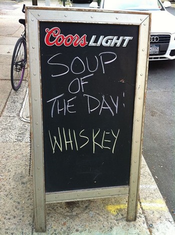 soup of the day whiskey