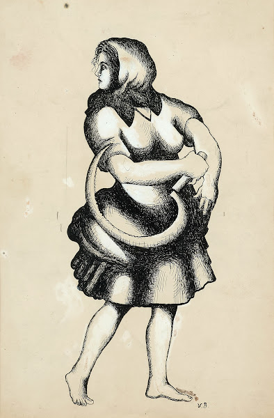 Femme à la faucille