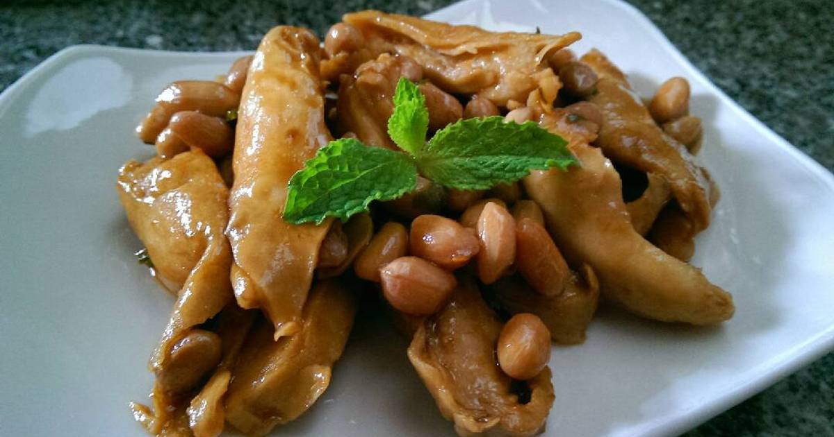 Mì Căn Kho Đậu Phộng (Món Chay)