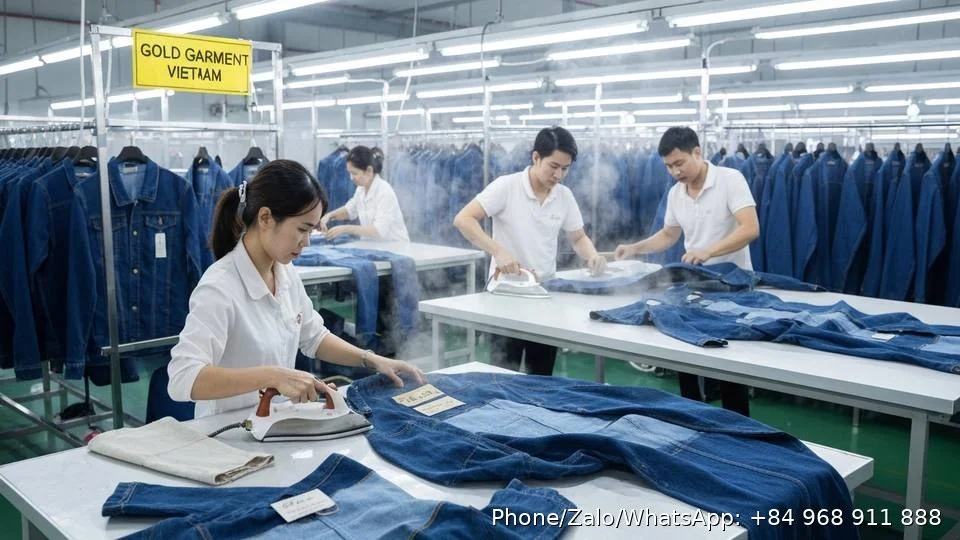 Denim Jacket Manufacturers - Gold Garment Vietnam