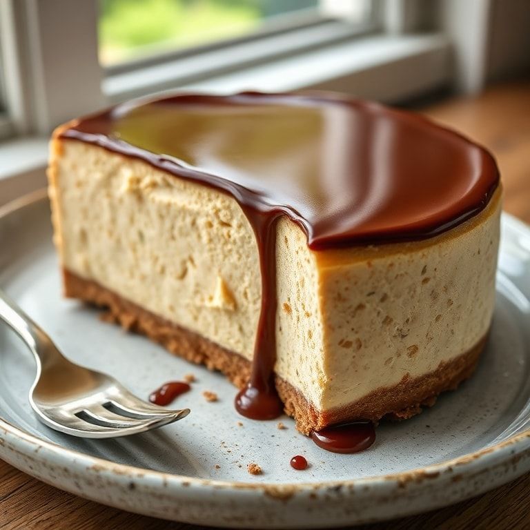Creamy Coffee Cheesecake Recipe with Chocolate Ganache: Quick & Creamy Dessert for Coffee Lovers finished