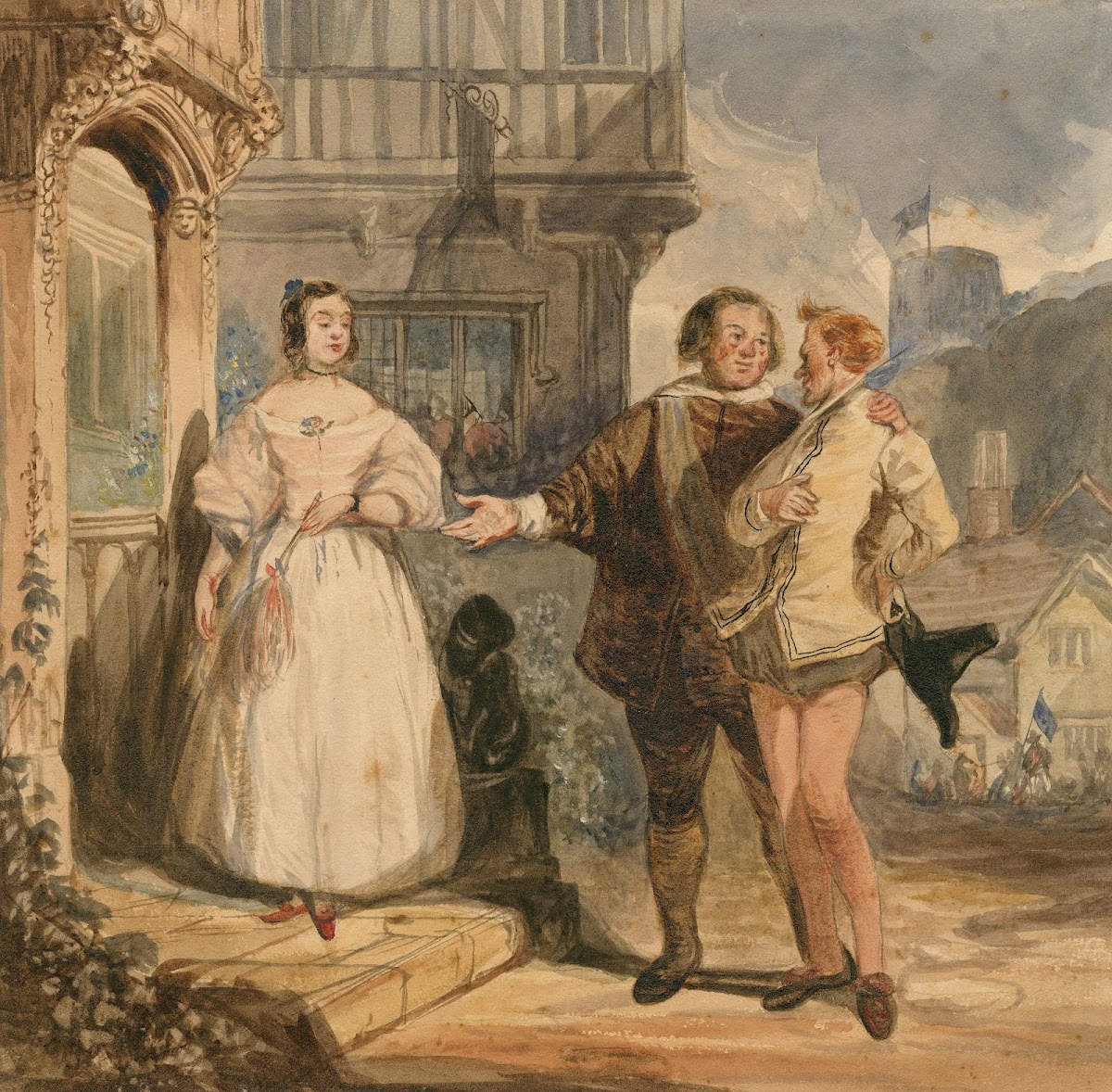 Merry Wives Of Windsor Act I Sc 1 1851