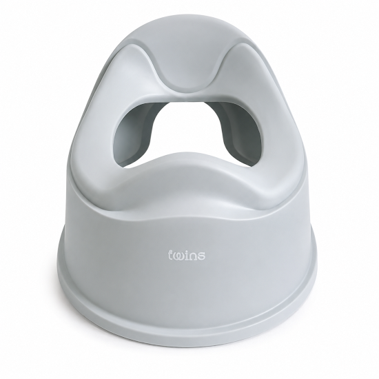 Дитячий горщик Twins Well Dove Potty cloud grey