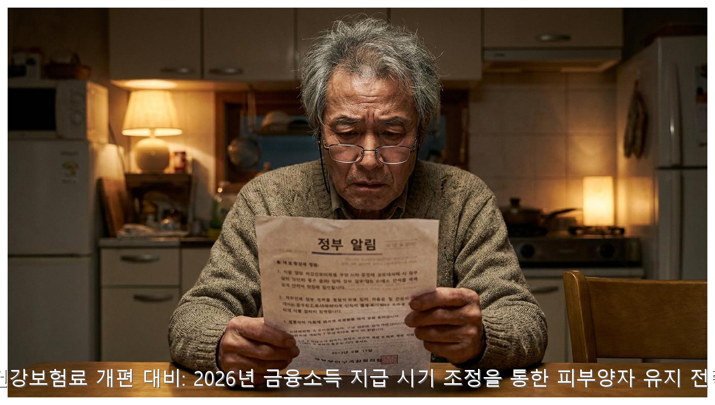 2027 건보료 개편 대비 금융소득 관리법 핵심 안내 및 분석 인포그래픽 (7)