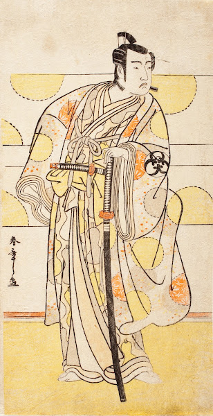 Actor Bandō Mitsugorō I 1770s mid 1780s