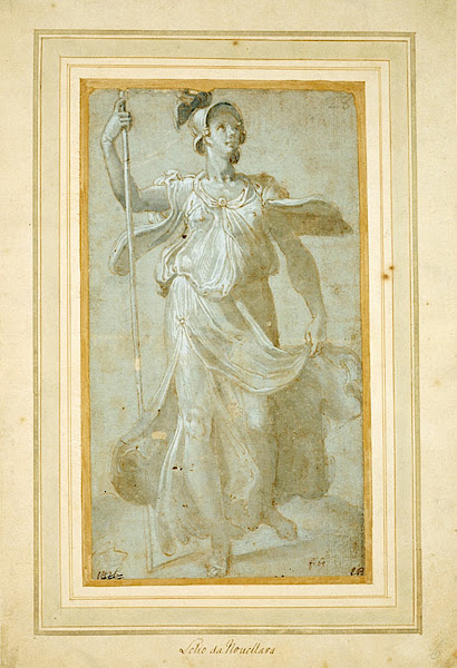 Full Length Draped Figure of Woman 1580 1600