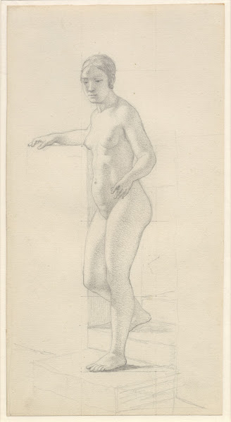 Stående kvindelig model 1840