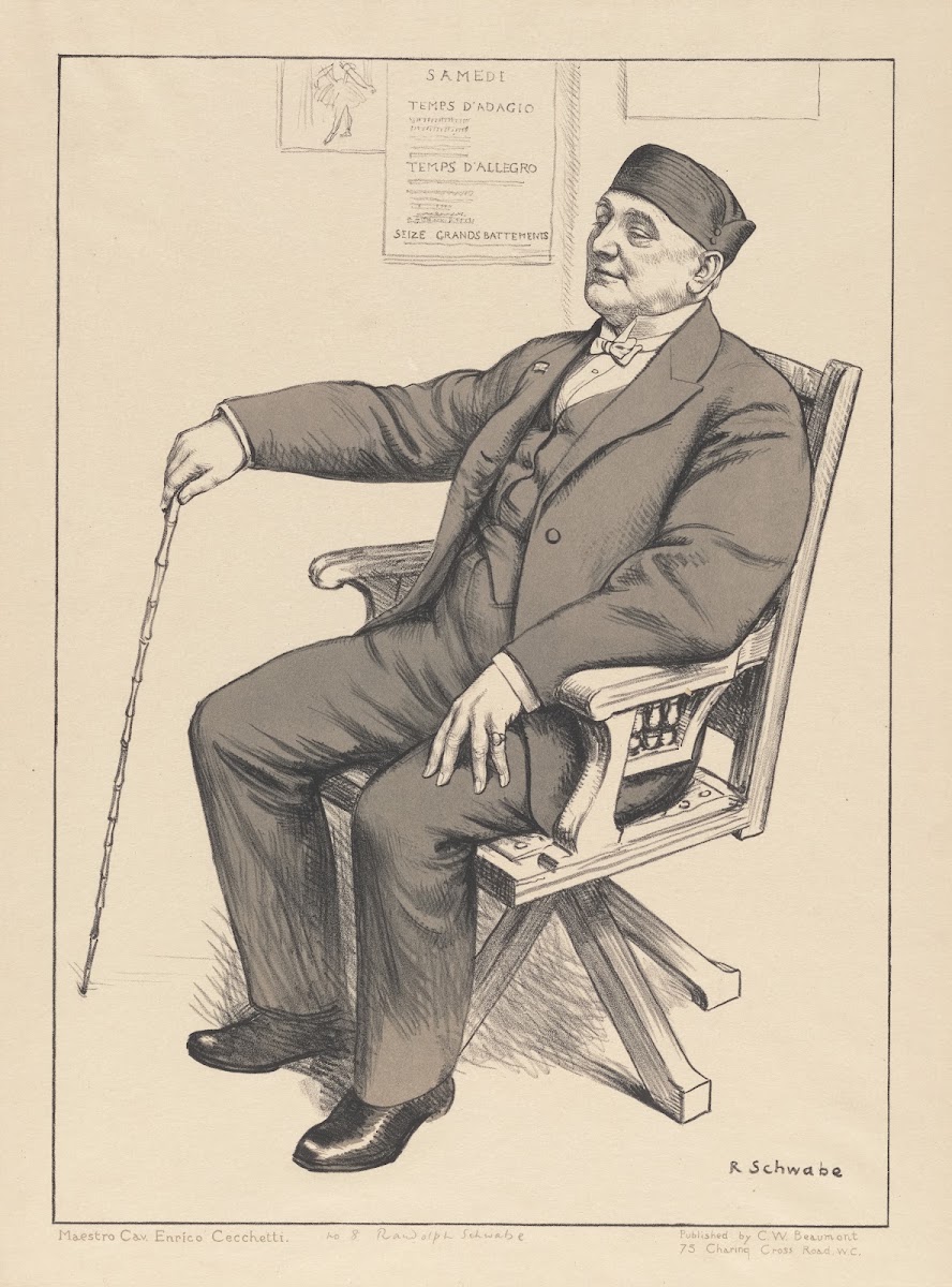 Maestro Cav Enrico Cecchetti 1922