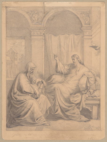 Rozmowa Chrystusa z Nikodemem 1862