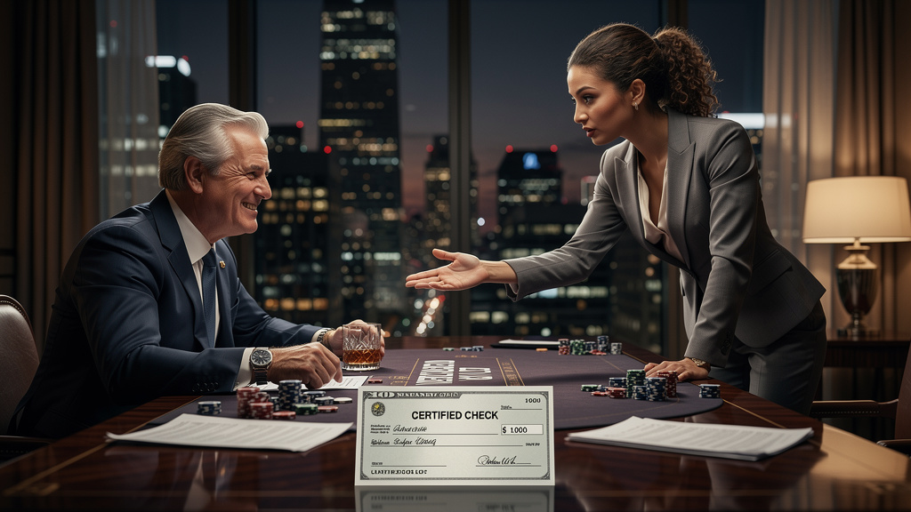 The Senior Partner Slipped His Cashier Check Across The Linen While My Resignation Lay Beneath It