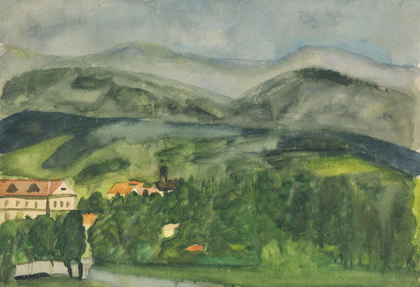 Landscape with houses 19401944