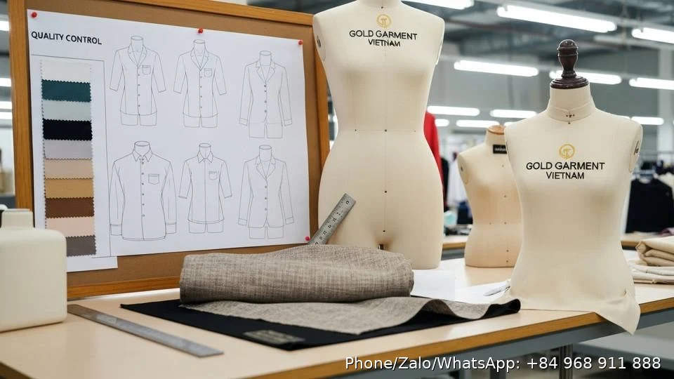 quality control - Gold Garment Vietnam