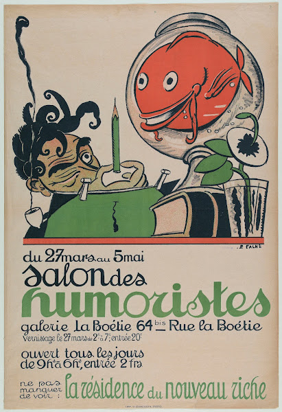 Du 27 mars au 5 mai Salon des humoristes galerie La Boétie 64 bis Rue la Boétie