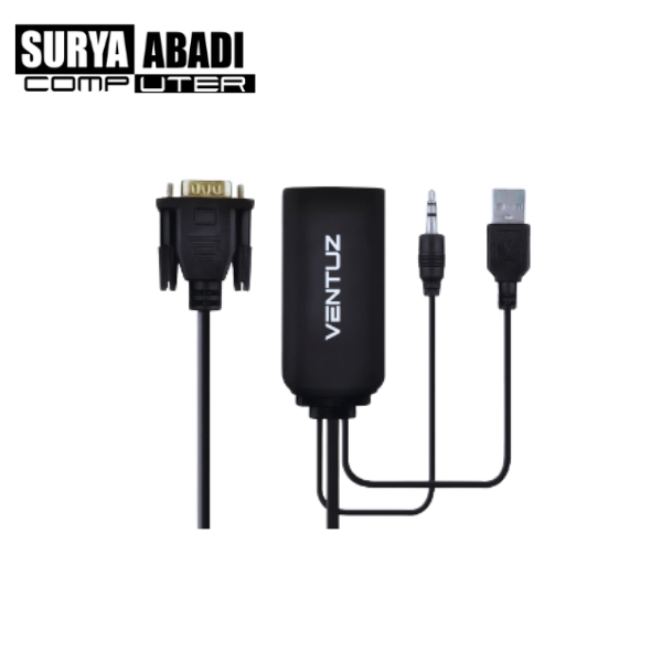 Converter Ventuz VGA to HDMI+Audio