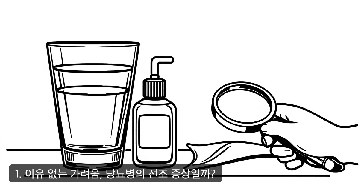 1. 이유 없는 가려움, 당뇨병의 전조 증상일까?