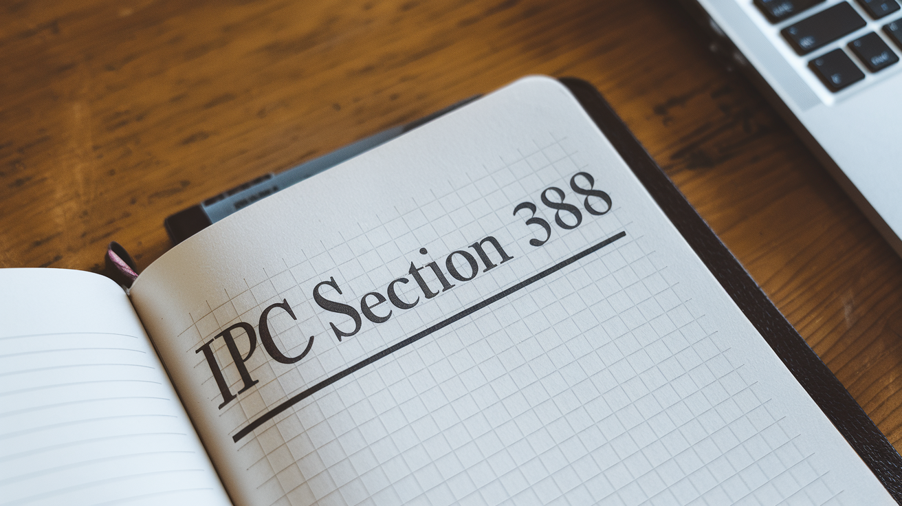 IPC Section 388 – Wrongful Restraint for Extortion