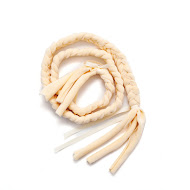 Декор косичка Twins Air велюр екрю