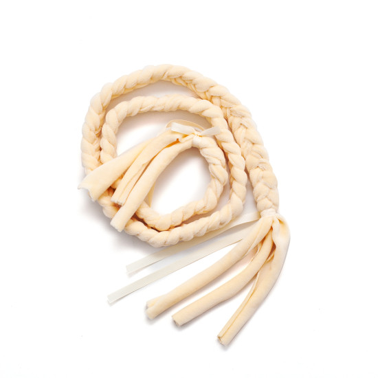 Декор косичка Twins Air велюр экрю