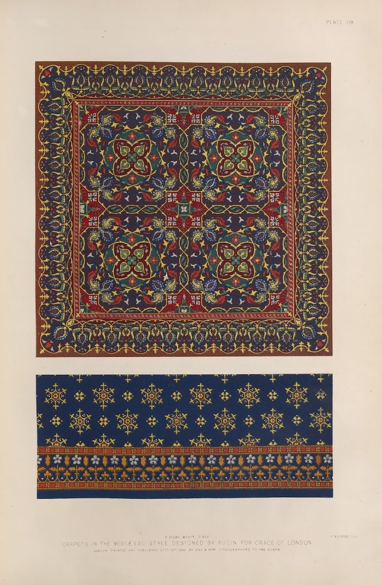 Carpets in the mediæval st 1851   1853
