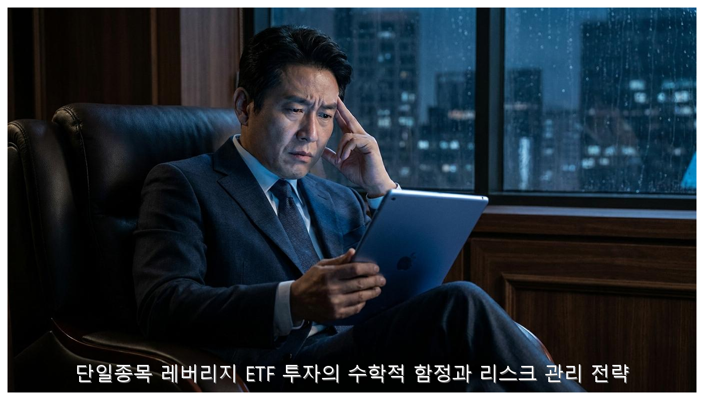 단일종목 레버리지 ETF 투자의 수학적 함정과 리스크 관리 전략 핵심 안내 및 분석 인포그래픽 (6)