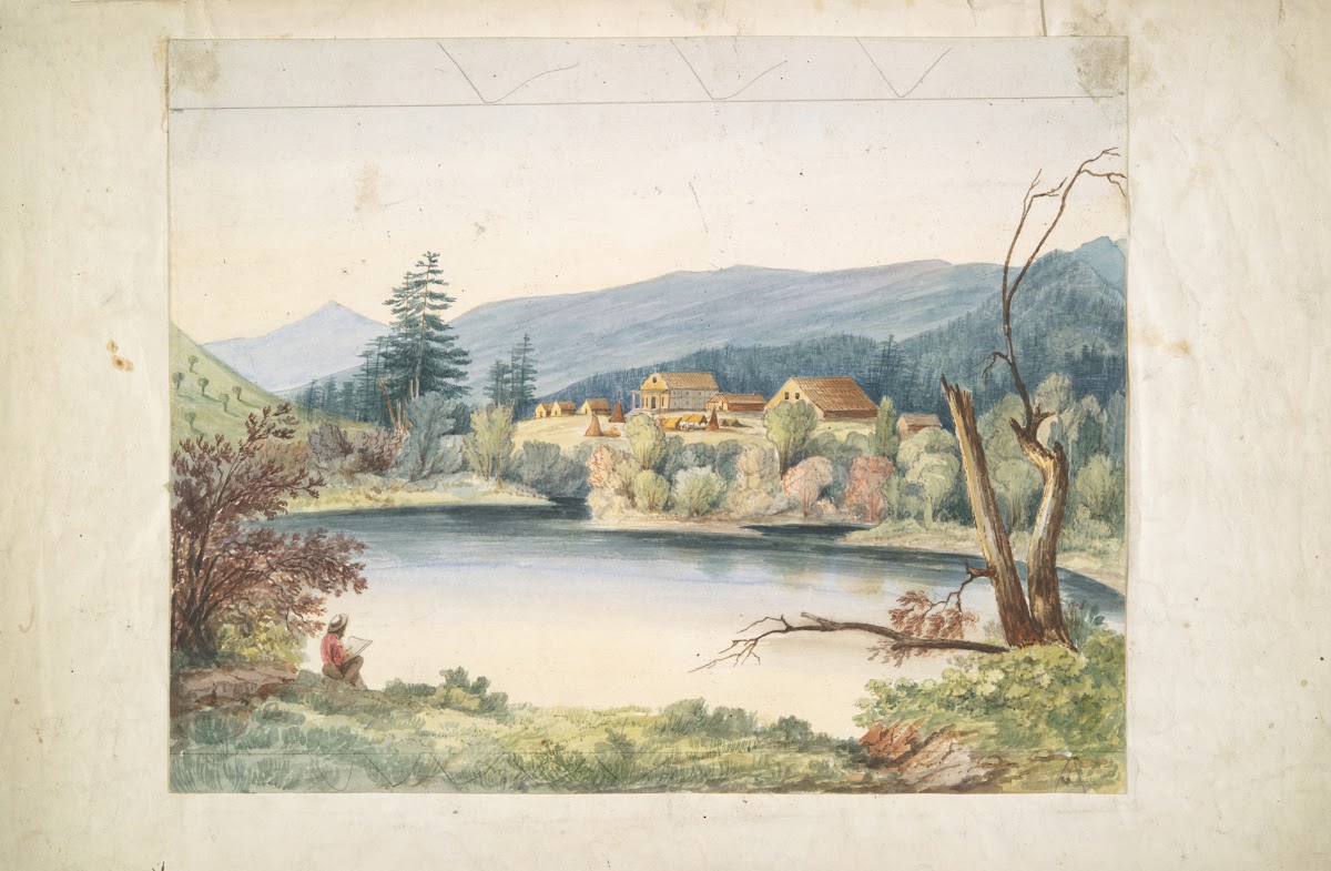 Coeur dAlene Mission St IgnatiusRiver 1854