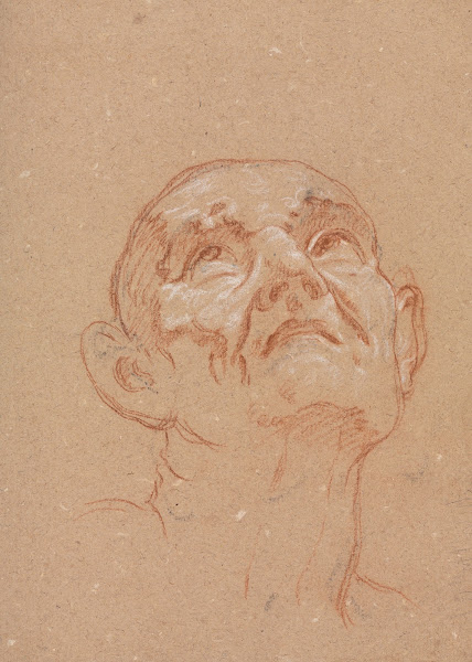 Verona Sketchbook Male head page 31 1760